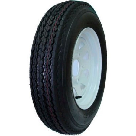 SUTONG TIRE RESOURCES Hi-Run Boat Trailer Assembly 5.70-8 6PR & 8X3.75 4-4.0 White ASB1025